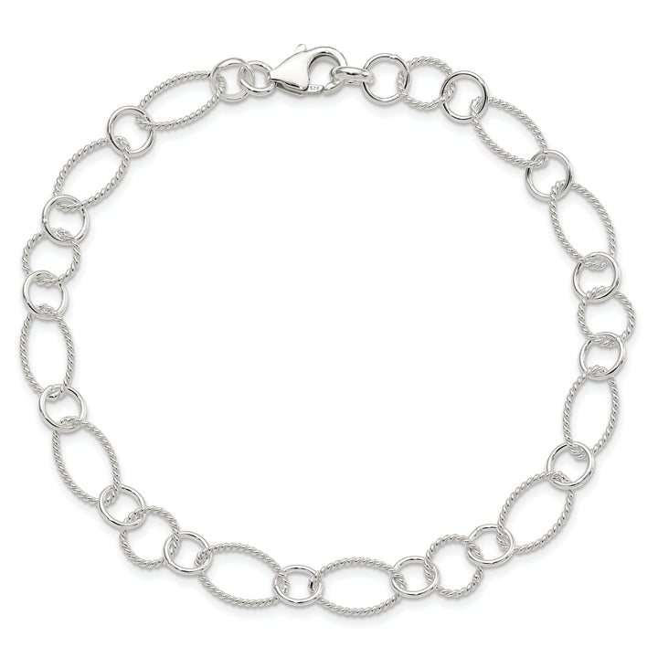 Lovely Rita's Anklets Sterling Silver Fancy Link Anklet