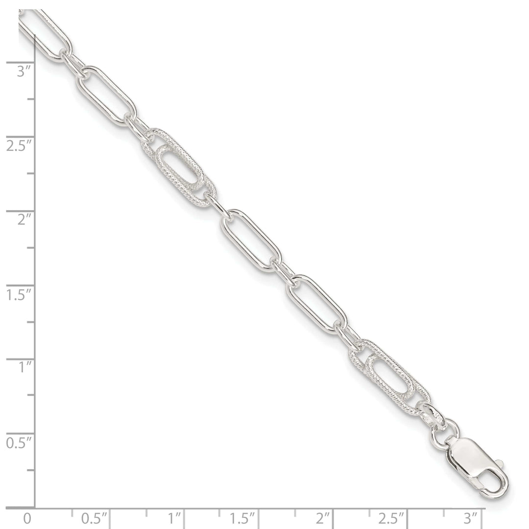 Lovely Rita's Anklets Sterling Silver Fancy Link Anklet