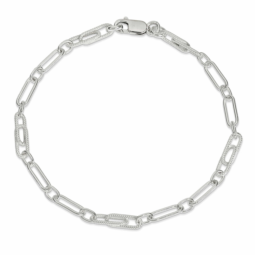 Lovely Rita's Anklets Sterling Silver Fancy Link Anklet