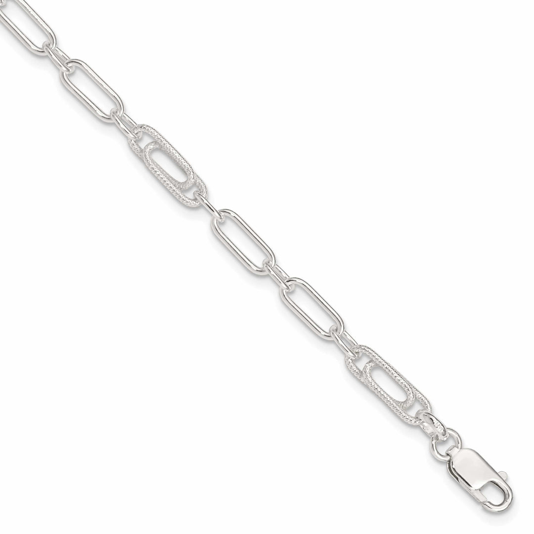 Lovely Rita's Anklets Sterling Silver Fancy Link Anklet