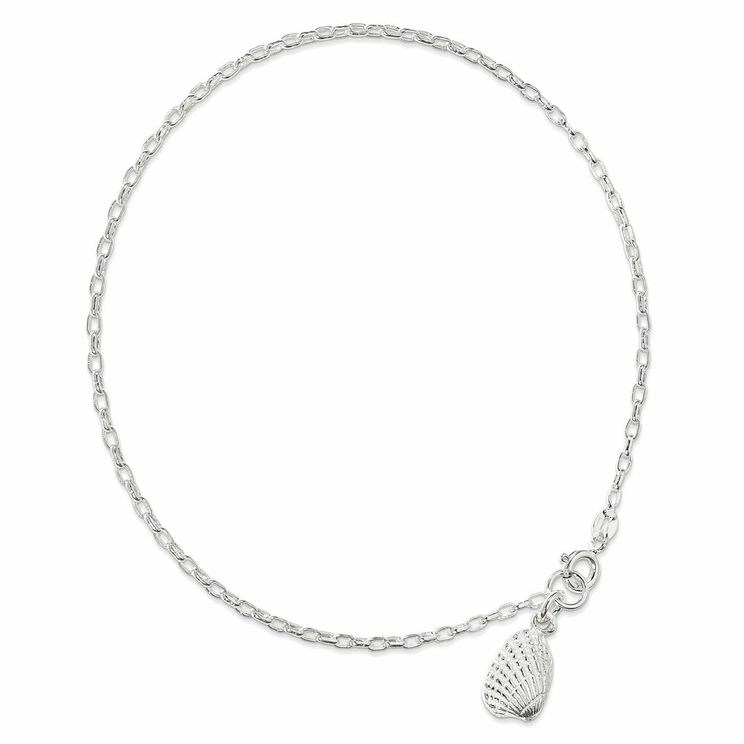 Lovely Rita's Anklets Sterling Silver Shell Anklet