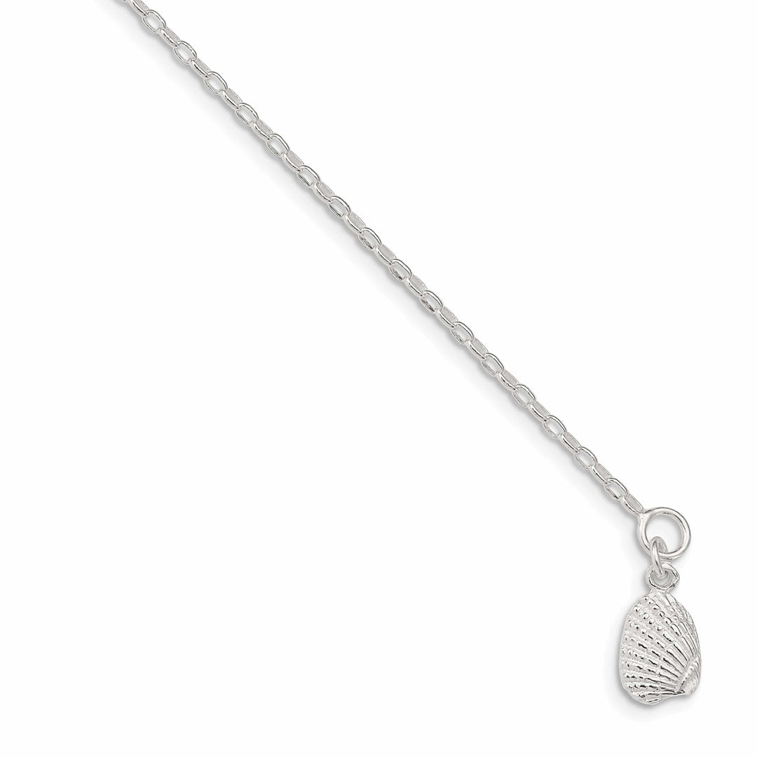 Lovely Rita's Anklets Sterling Silver Shell Anklet