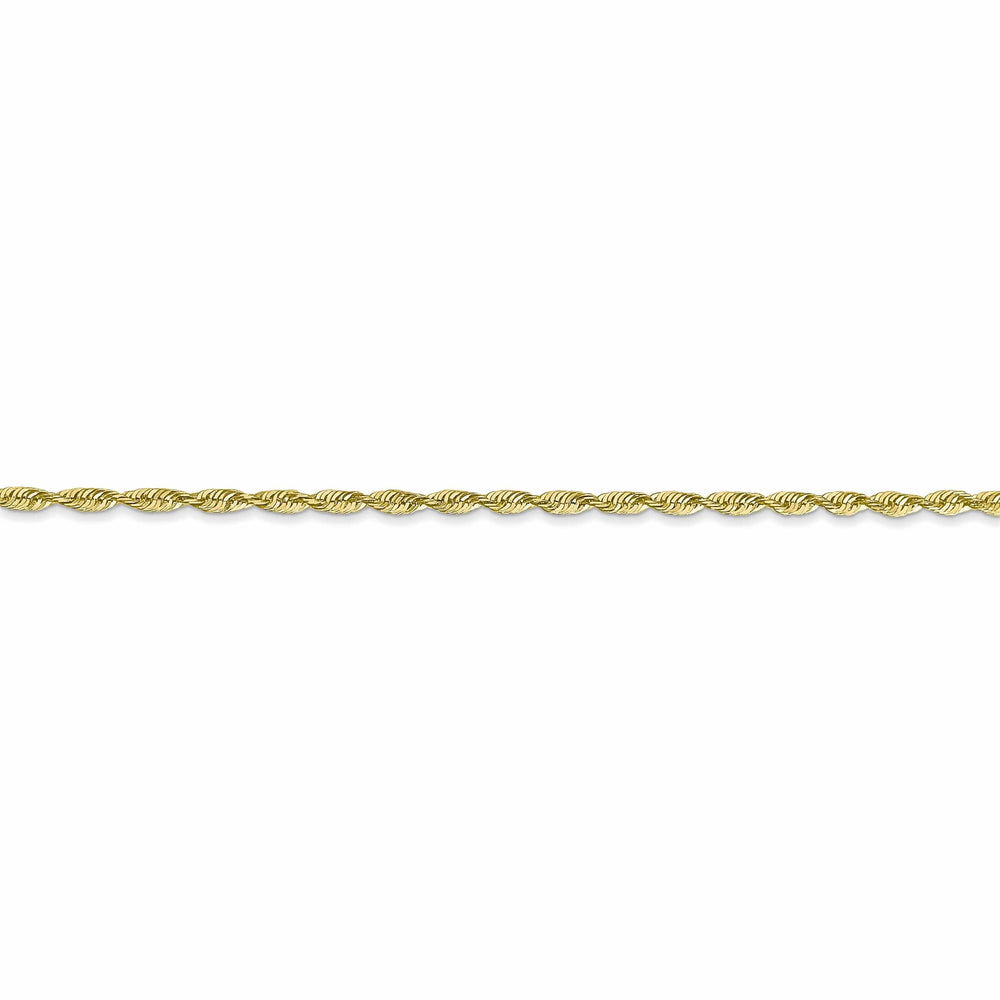 Lovely Rita's Bracelets 10k Yellow Gold 1.8m D.C Lightweight Rope Chain