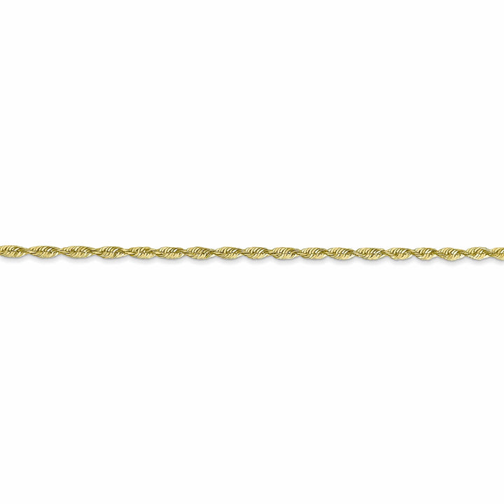 Lovely Rita's Bracelets 10k Yellow Gold 1.8m D.C Lightweight Rope Chain