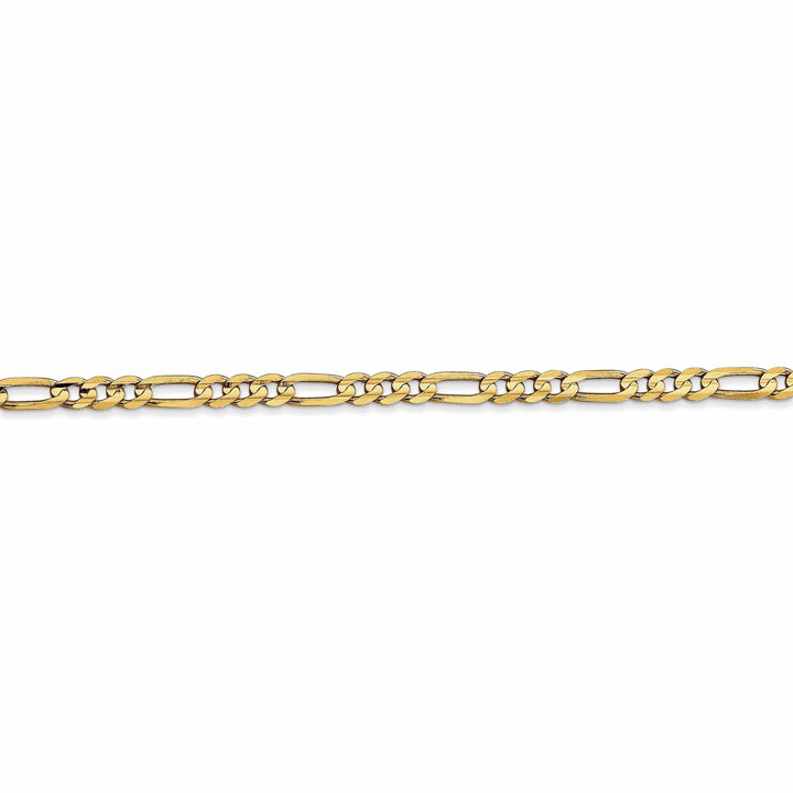 Lovely Rita's Bracelets 10k Yellow Gold 3.0mm Figaro Chain