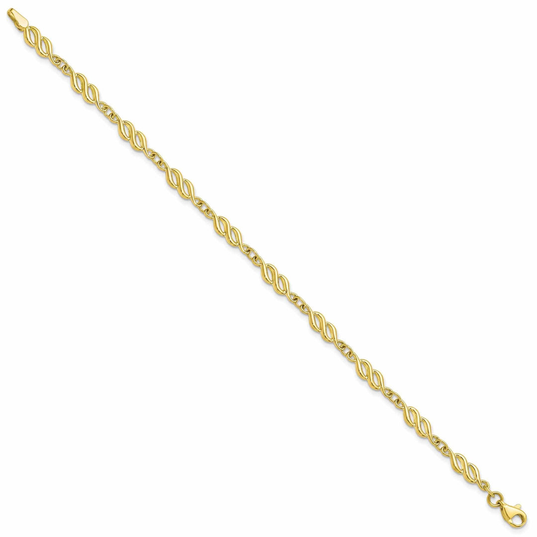Lovely Rita's Bracelets 10k Yellow Gold Polished Bracelet