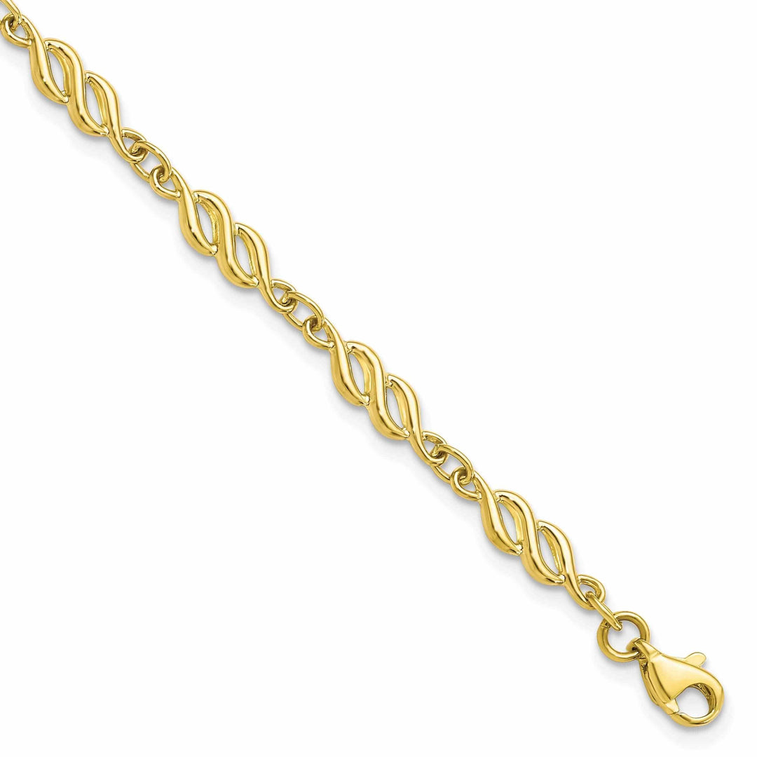 Lovely Rita's Bracelets 10k Yellow Gold Polished Bracelet