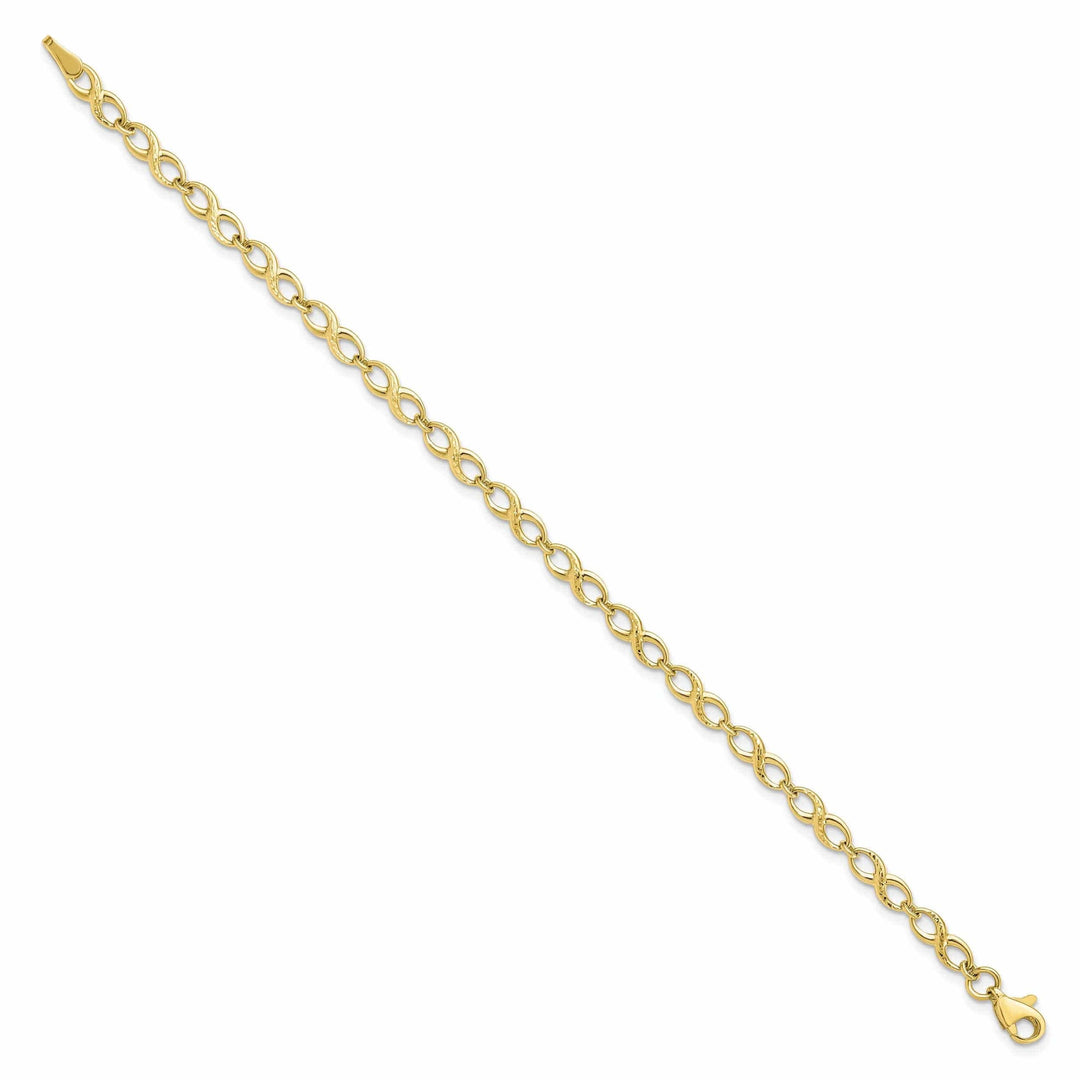 Lovely Rita's Bracelets 10k Yellow Gold Polished Bracelet