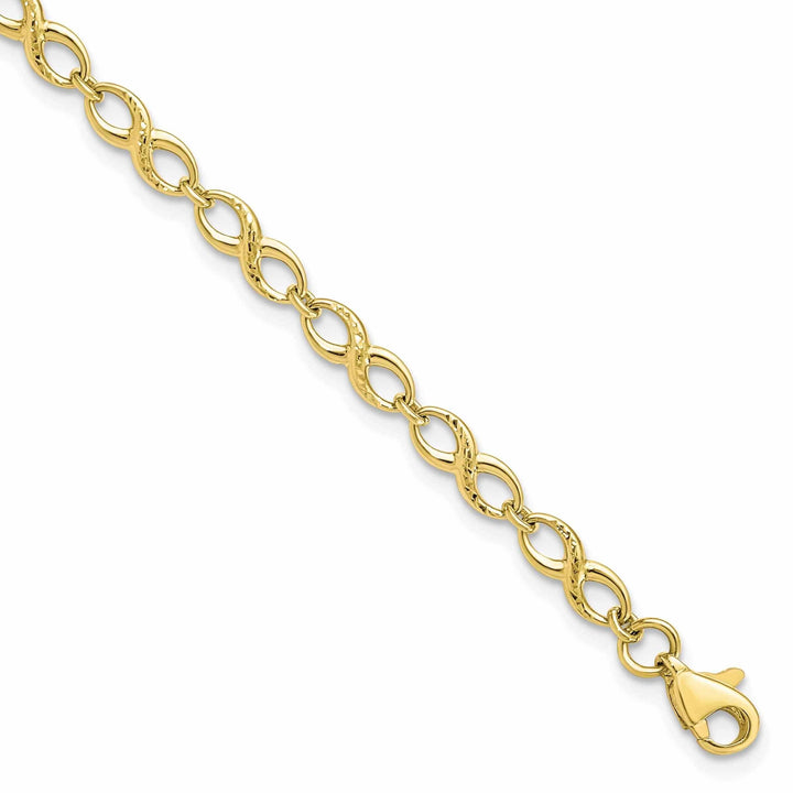 Lovely Rita's Bracelets 10k Yellow Gold Polished Bracelet
