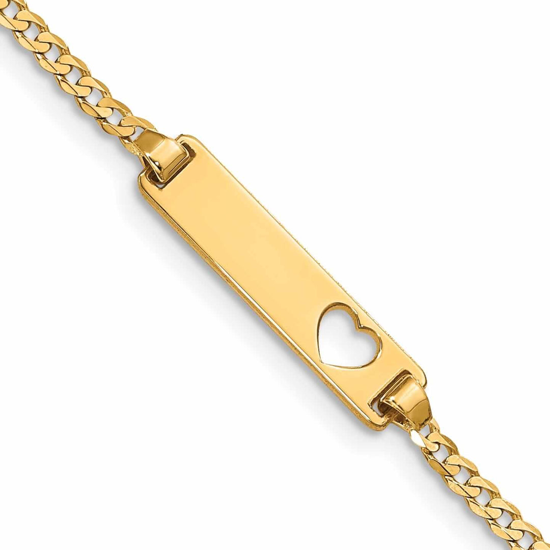 Lovely Rita's Bracelets 14k Curb Link Baby ID Bracelet