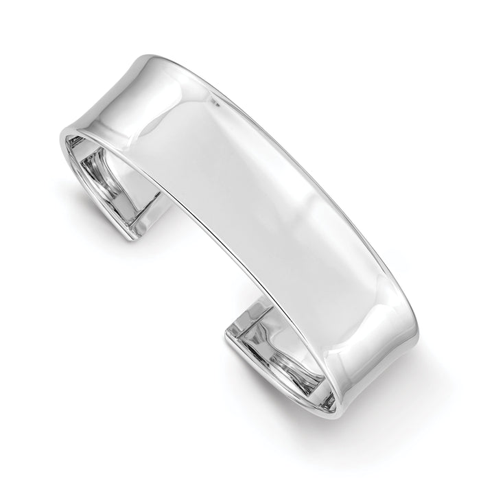 Lovely Rita's Bracelets 14k White Gold 19mm Polished Bangle