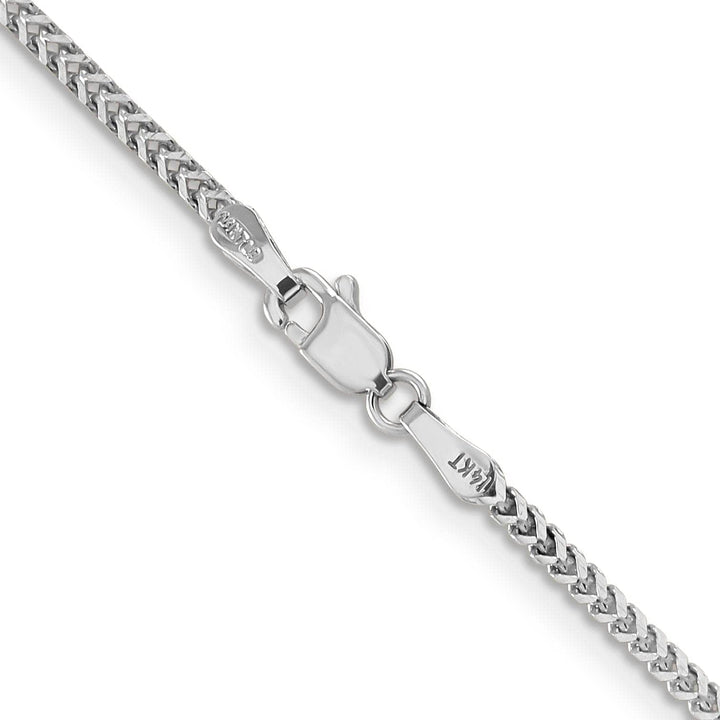 Lovely Rita's Bracelets 14k White Gold Polished 1.50mm Franco Chain