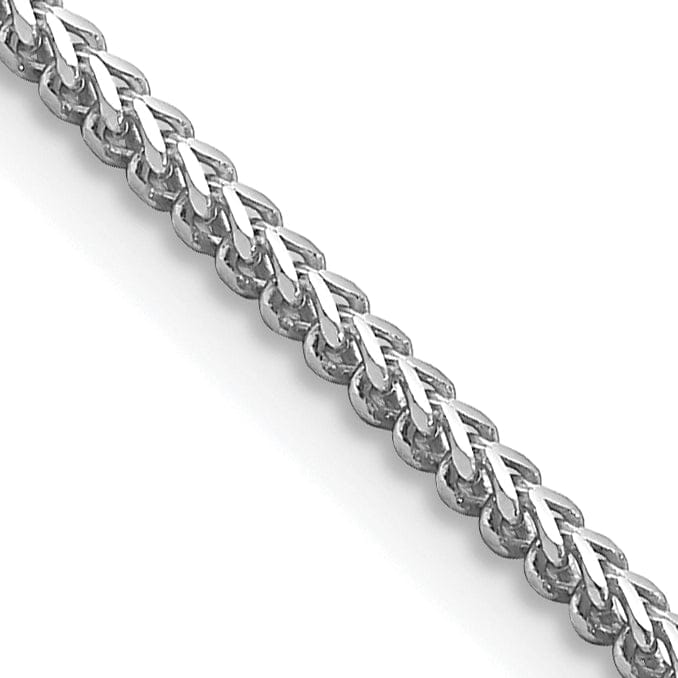 Lovely Rita's Bracelets 14k White Gold Polished 1.50mm Franco Chain