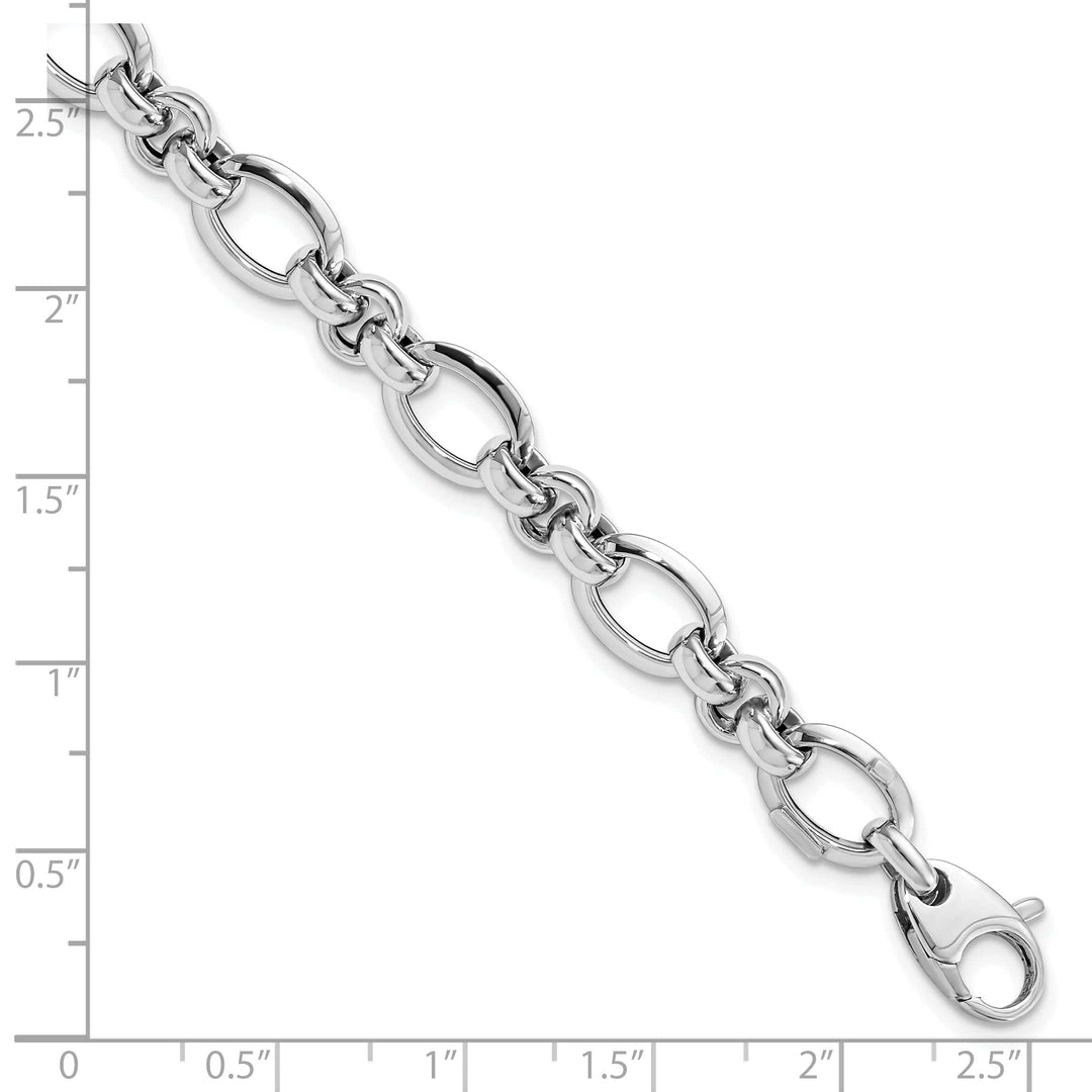 Lovely Rita's Bracelets 14k White Gold Polished Bracelet