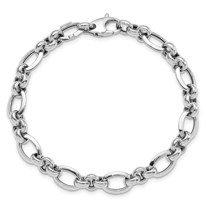 Lovely Rita's Bracelets 14k White Gold Polished Bracelet