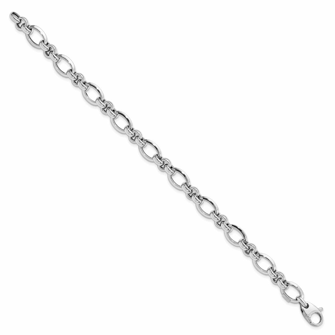 Lovely Rita's Bracelets 14k White Gold Polished Bracelet
