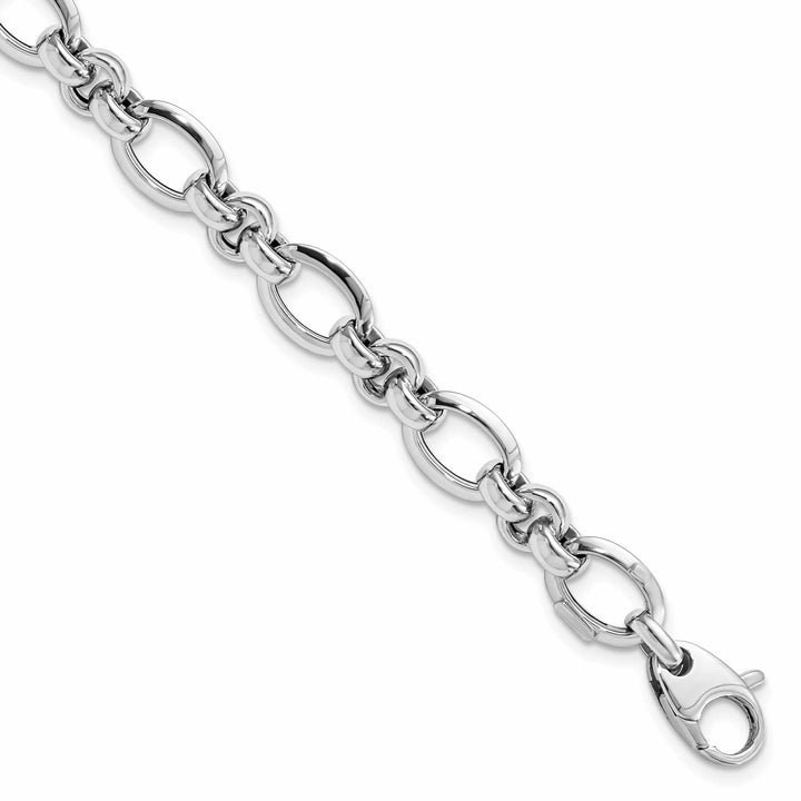 Lovely Rita's Bracelets 14k White Gold Polished Bracelet