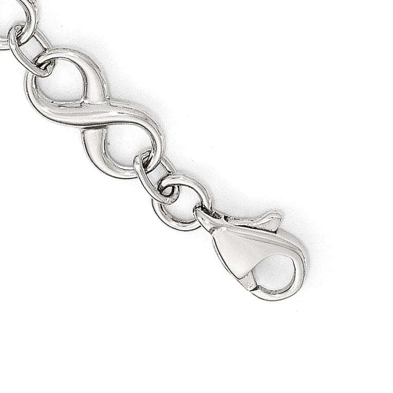Lovely Rita's Bracelets 14k White Gold Polished Bracelet