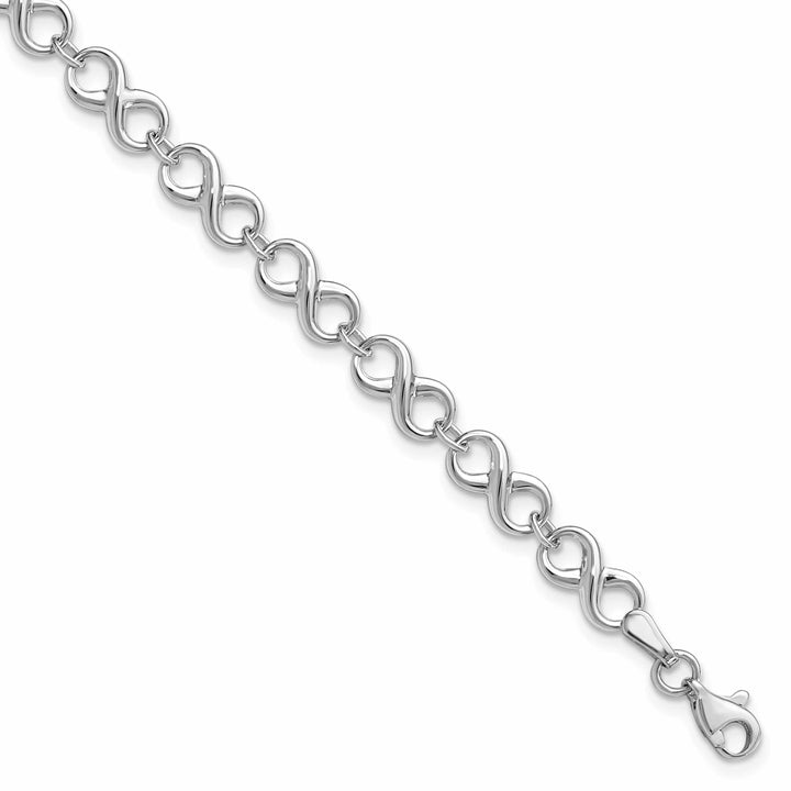 Lovely Rita's Bracelets 14k White Gold Polished Bracelet