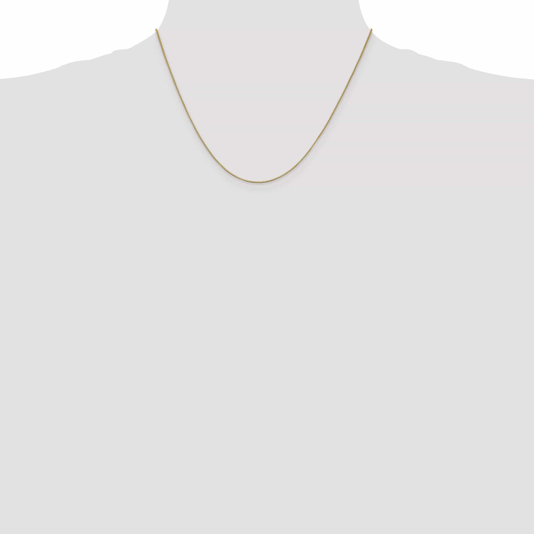 Lovely Rita's Bracelets 14k Yellow Gold 0.70mm Polish Solid Box Chain