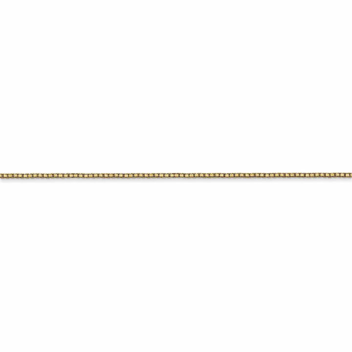 Lovely Rita's Bracelets 14k Yellow Gold 0.90mm Polish Solid Box Chain