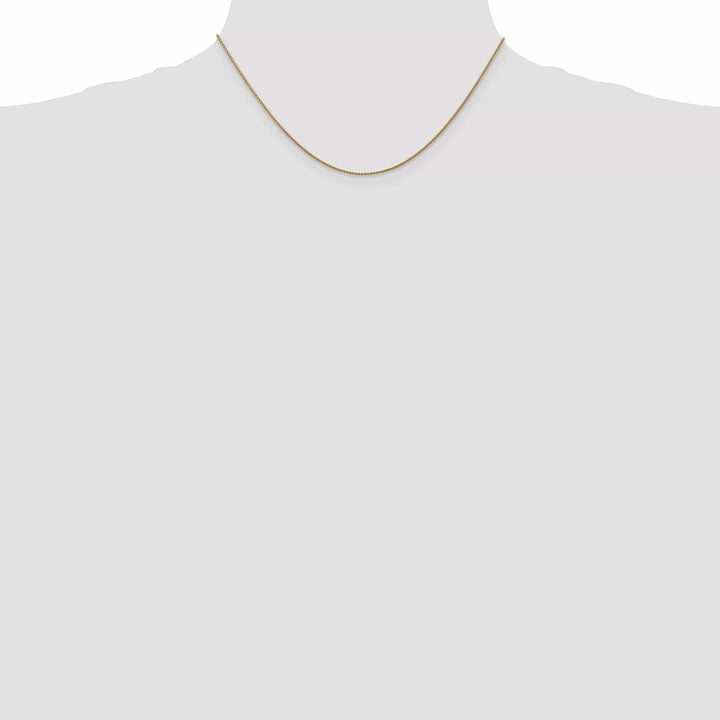 Lovely Rita's Bracelets 14k Yellow Gold 1.00mm Diamond Cut Spiga Chain