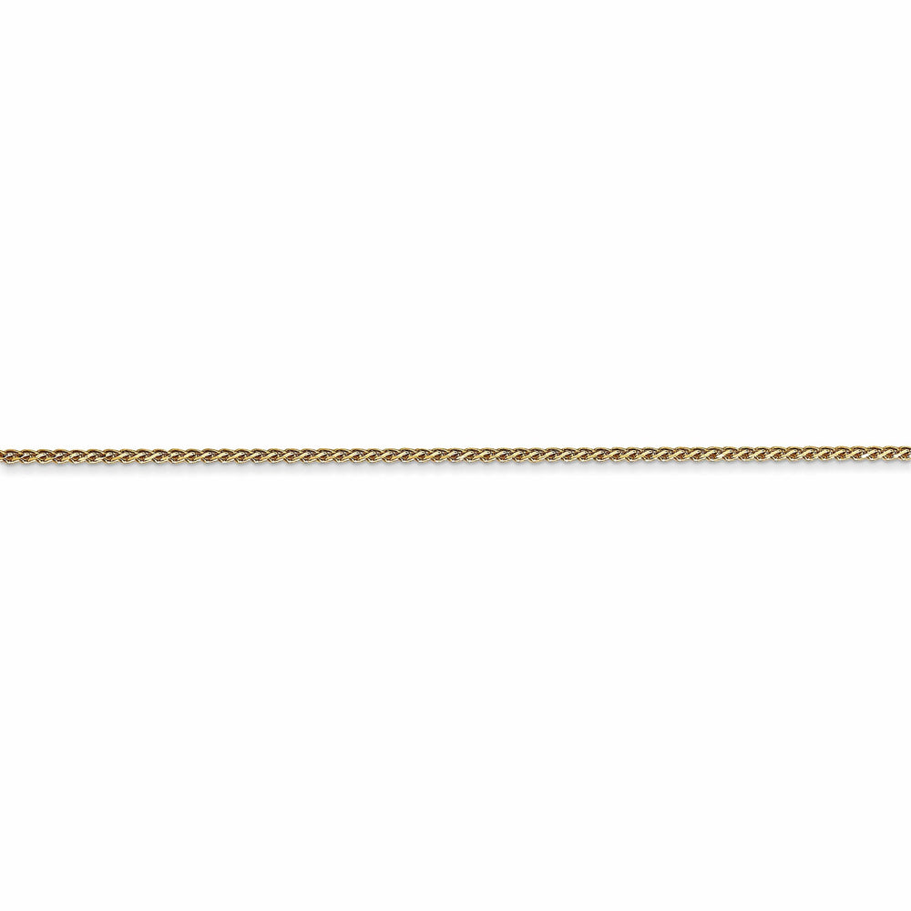 Lovely Rita's Bracelets 14k Yellow Gold 1.00mm Diamond Cut Spiga Chain