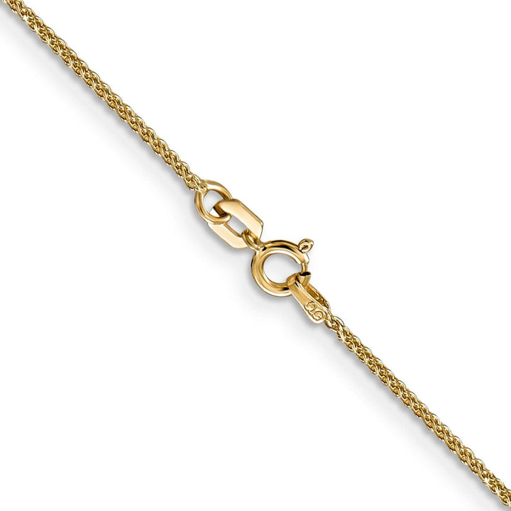 Lovely Rita's Bracelets 14k Yellow Gold 1.00mm Diamond Cut Spiga Chain