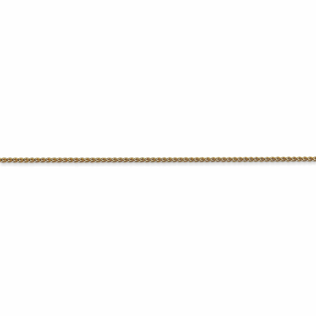 Lovely Rita's Bracelets 14k Yellow Gold 1.00mm Diamond Cut Spiga Chain