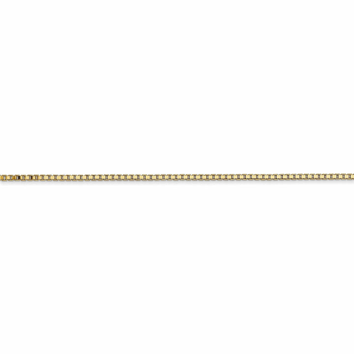 Lovely Rita's Bracelets 14k Yellow Gold 1.10mm Polish Solid Box Chain
