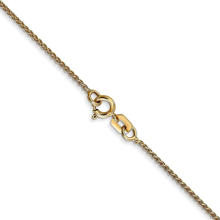 Lovely Rita's Bracelets 14k Yellow Gold 1.10mm Solid Polish Spiga Chain
