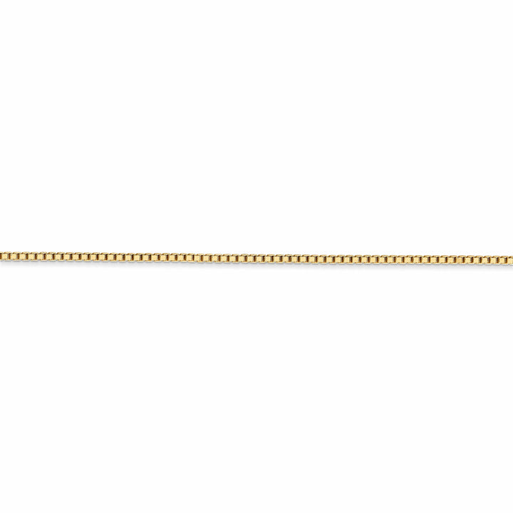 Lovely Rita's Bracelets 14k Yellow Gold 1.30mm Polish Solid Box Chain