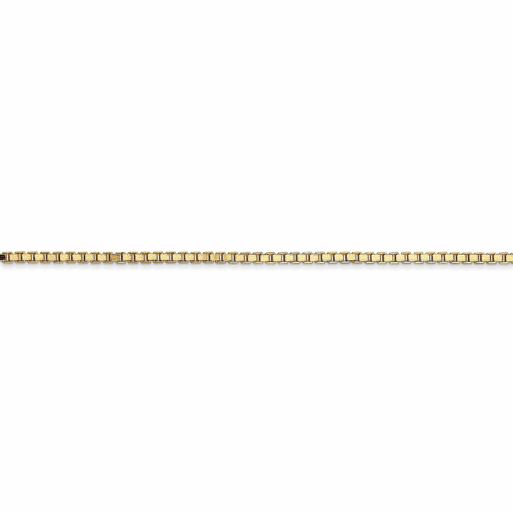 Lovely Rita's Bracelets 14k Yellow Gold 1.50mm Polish Solid Box Chain
