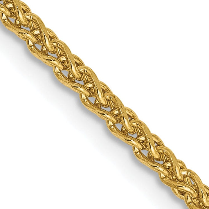 Lovely Rita's Bracelets 14k Yellow Gold 1.80mm Diamond Cut Spiga Chain