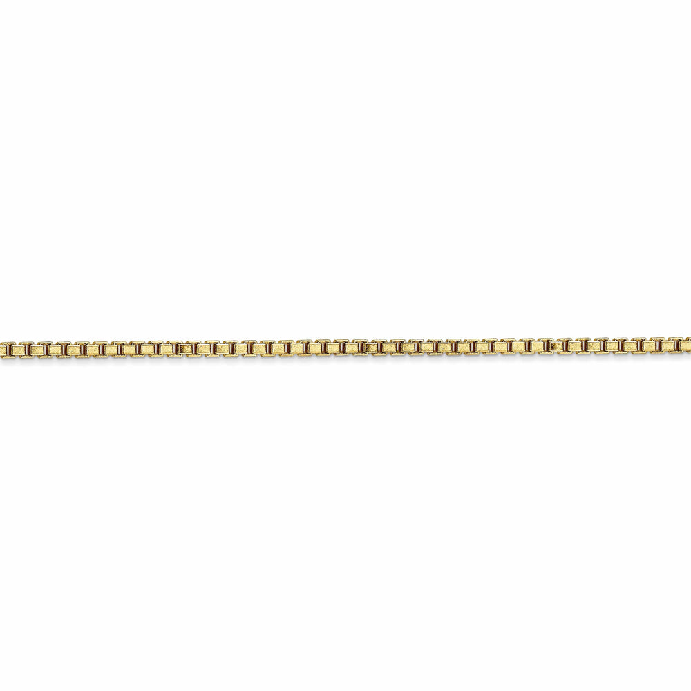 Lovely Rita's Bracelets 14k Yellow Gold 1.90mm Polish Solid Box Chain