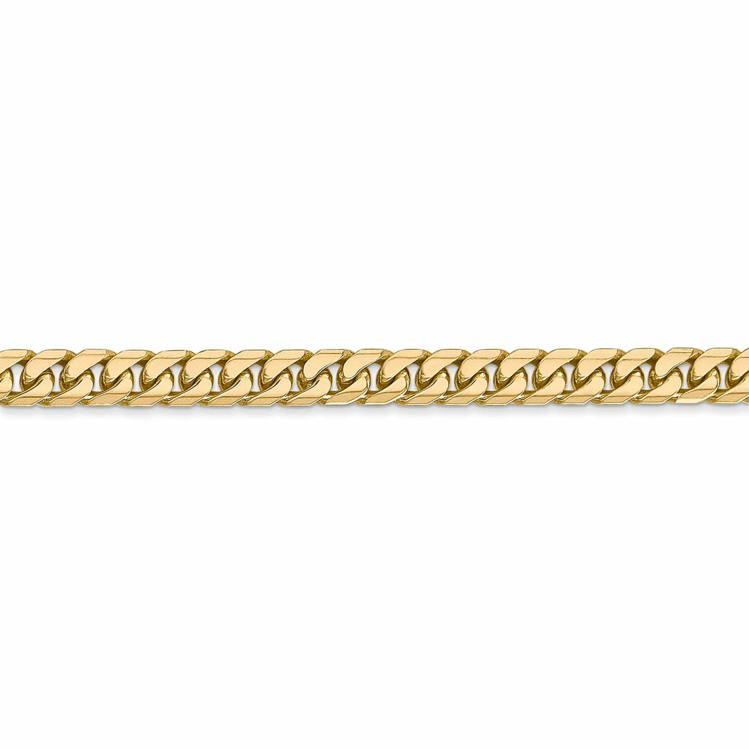 Lovely Rita's Bracelets 14k Yellow Gold 4.30-mm Domed Curb Link Chain