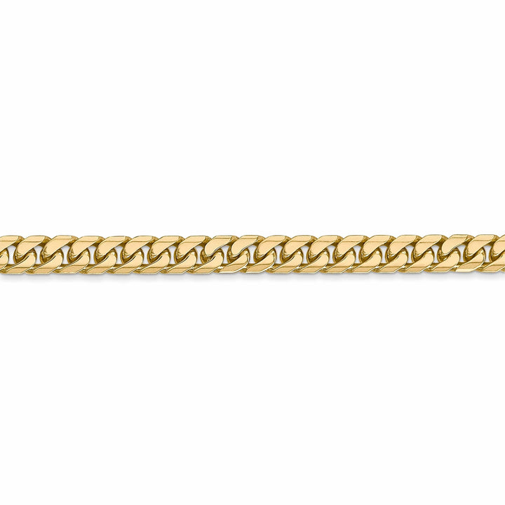 Lovely Rita's Bracelets 14k Yellow Gold 4.30-mm Domed Curb Link Chain