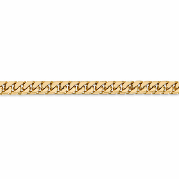 Lovely Rita's Bracelets 14k Yellow Gold 5.00-mm Domed Curb Link Chain