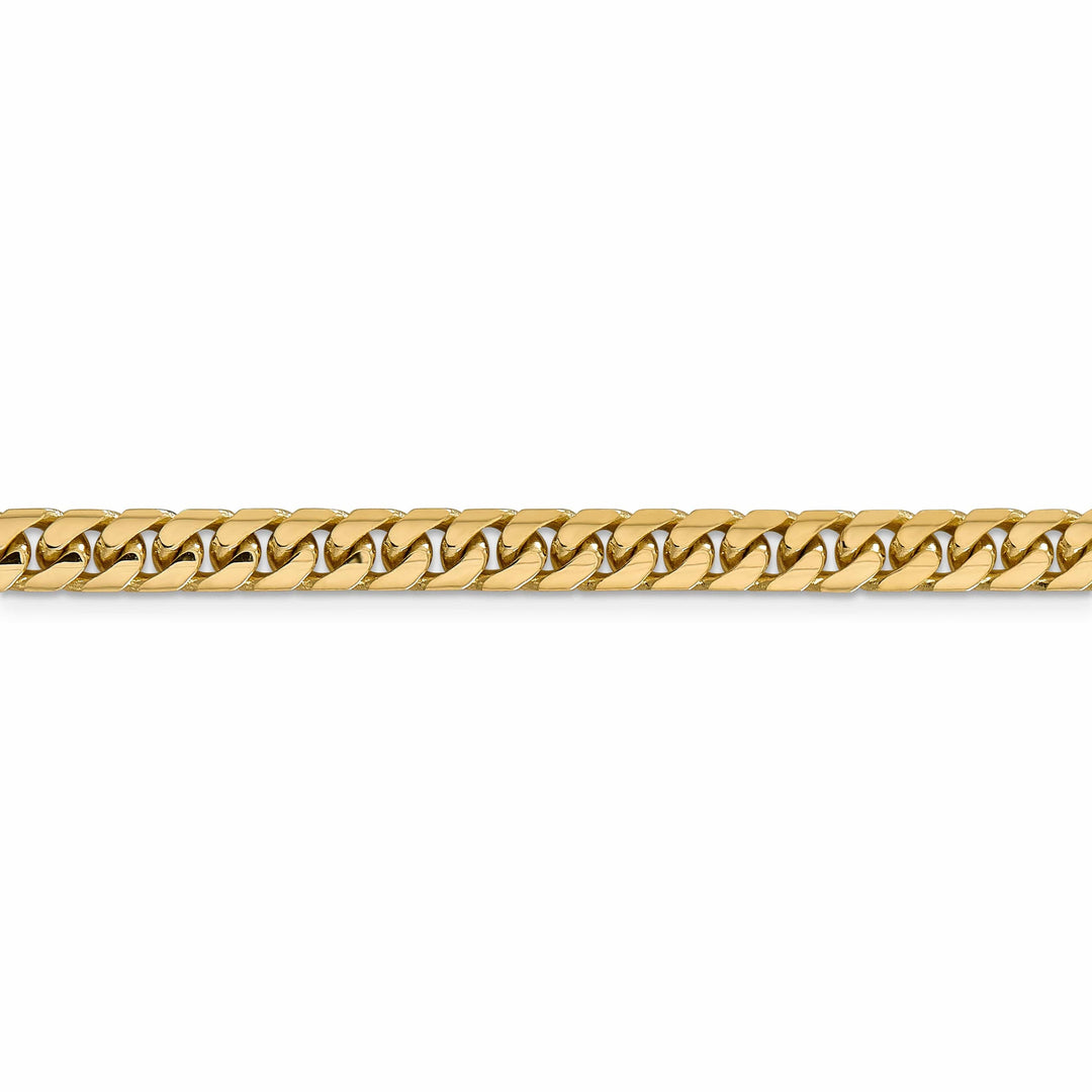 Lovely Rita's Bracelets 14k Yellow Gold 5.50-mm Domed Curb Link Chain
