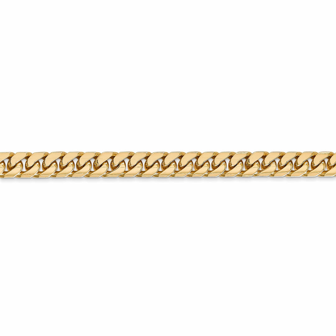 Lovely Rita's Bracelets 14k Yellow Gold 5.50-mm Domed Curb Link Chain