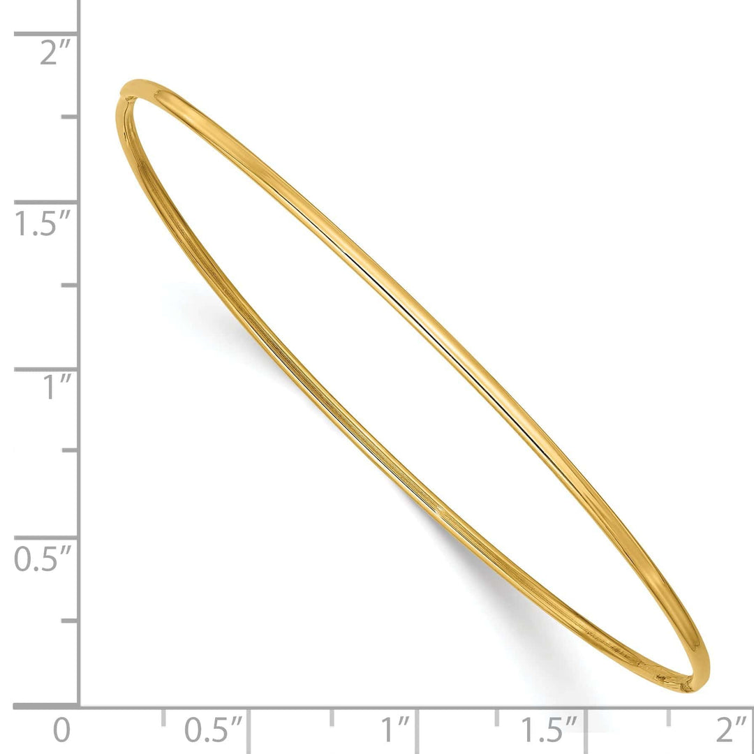Lovely Rita's Bracelets 14k Yellow Gold Bangle Bracelet
