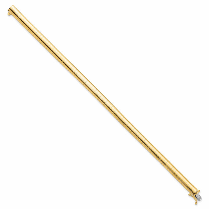 Lovely Rita's Bracelets 14k Yellow Gold Domed Omega Bracelet