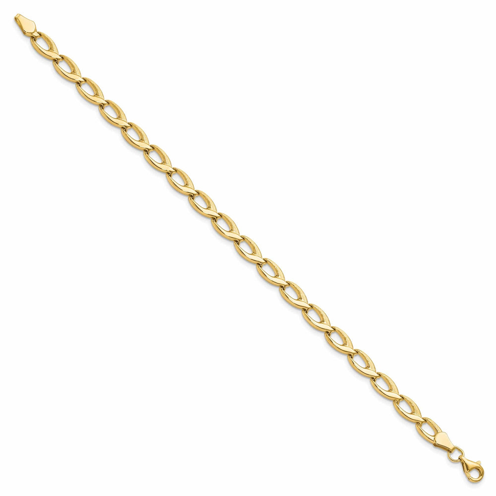 Lovely Rita's Bracelets 14k Yellow Gold Fancy Link Bracelet