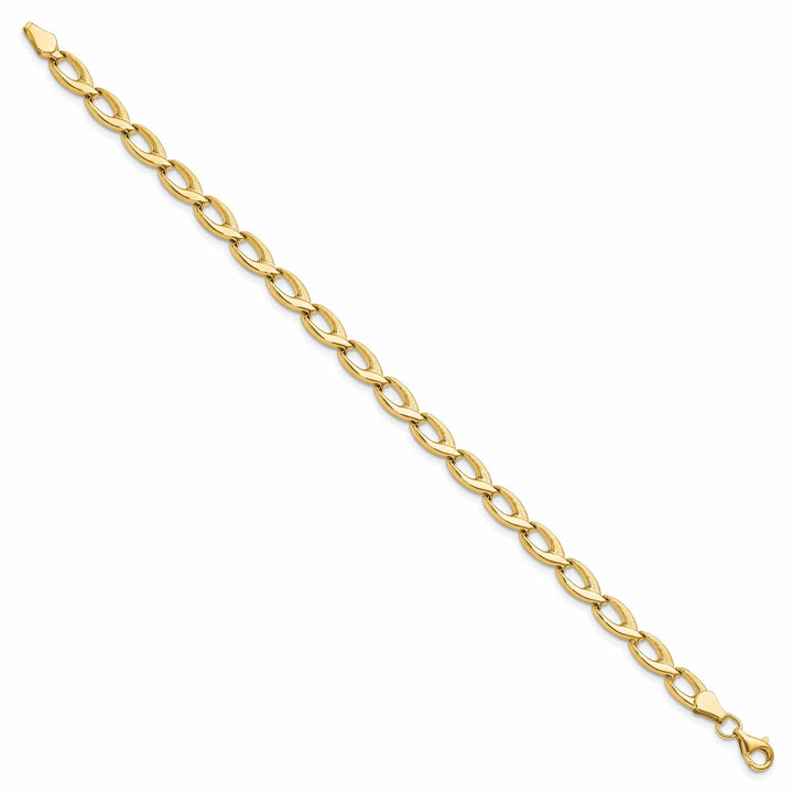 Lovely Rita's Bracelets 14k Yellow Gold Fancy Link Bracelet