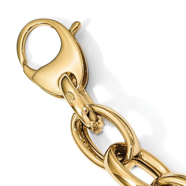 Lovely Rita's Bracelets 14k Yellow Gold Fancy Link Bracelet