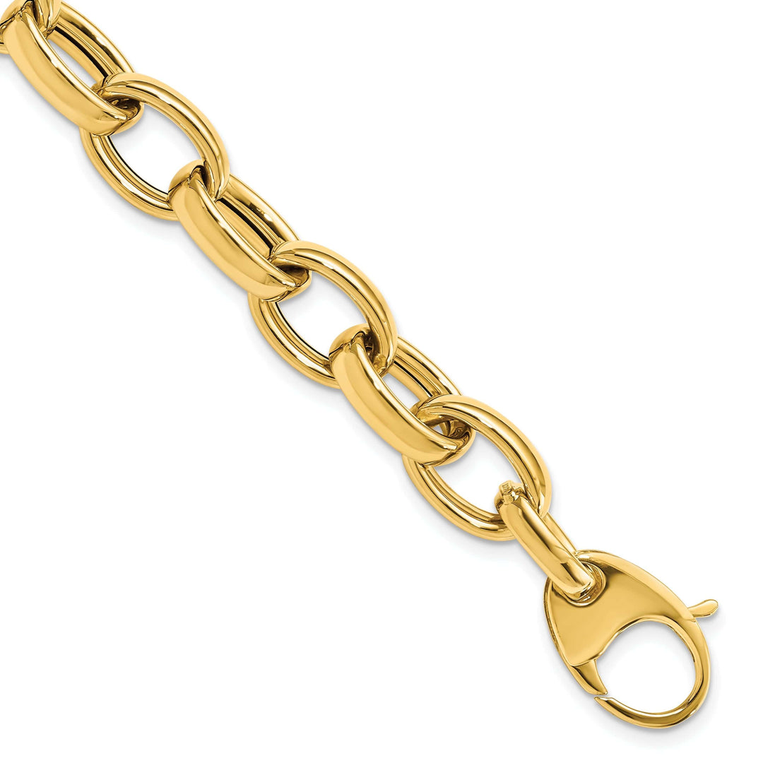 Lovely Rita's Bracelets 14k Yellow Gold Fancy Link Bracelet
