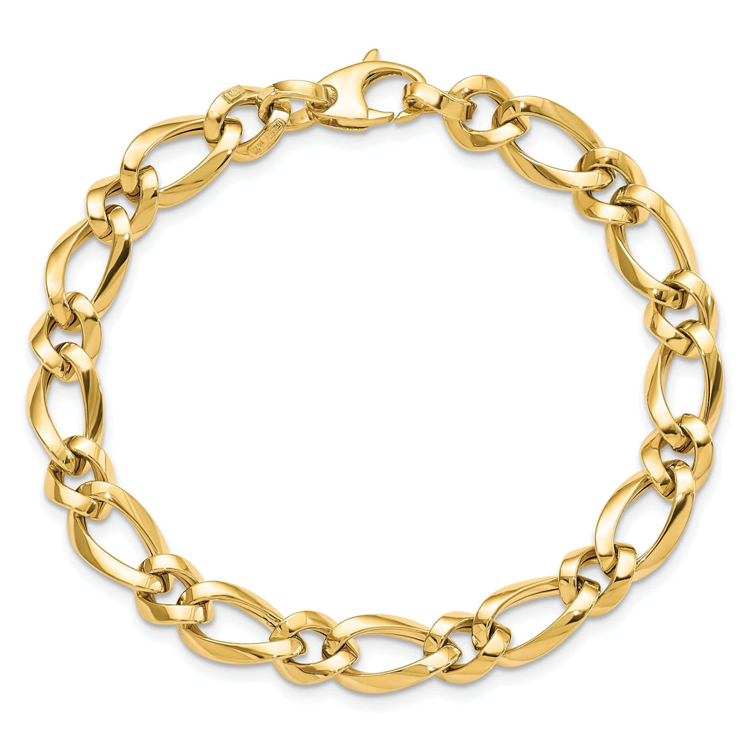 Lovely Rita's Bracelets 14k Yellow Gold Fancy Link Bracelet