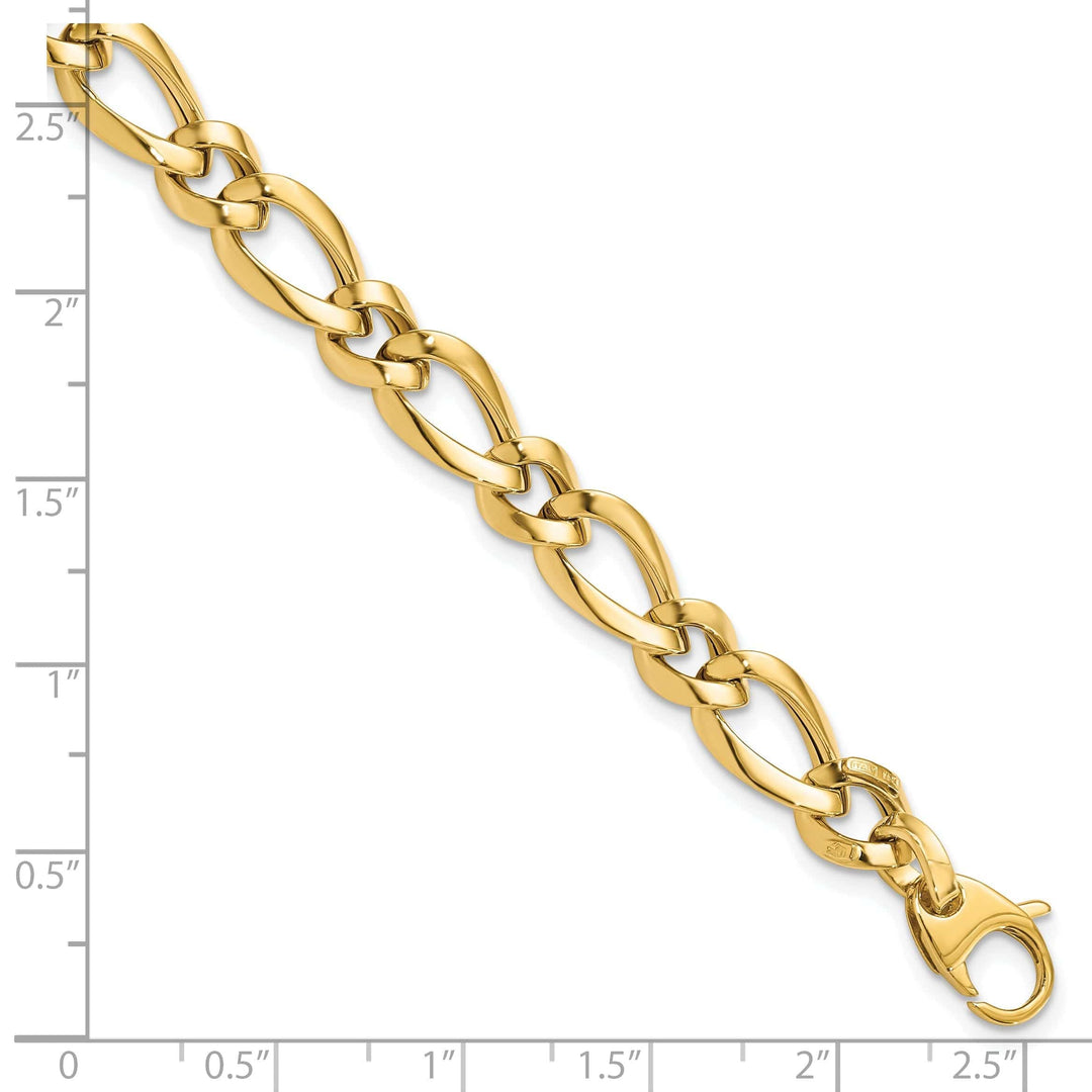 Lovely Rita's Bracelets 14k Yellow Gold Fancy Link Bracelet