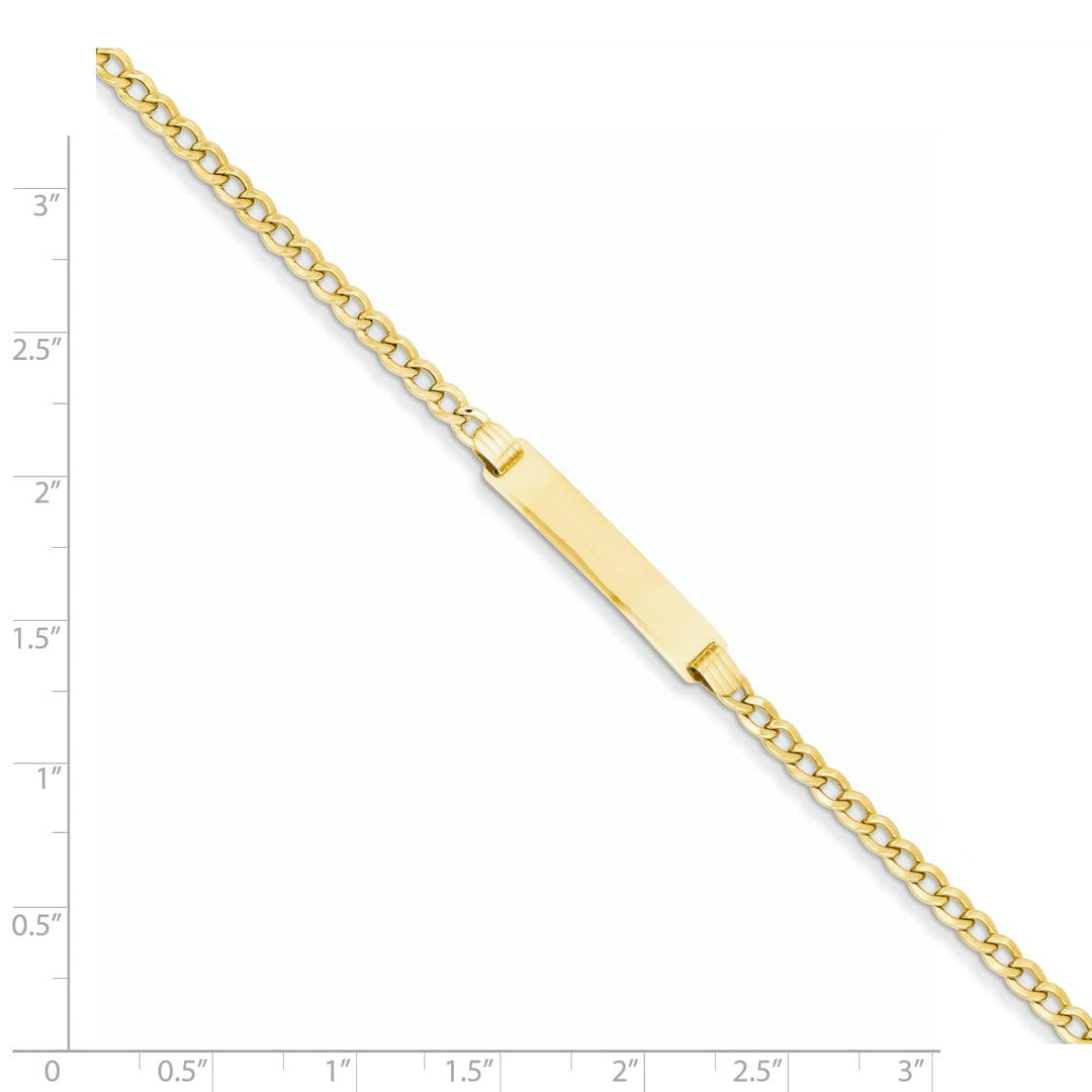 Lovely Rita's Bracelets 14k Yellow Gold I.D Bracelet