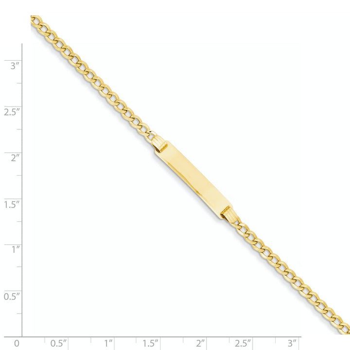 Lovely Rita's Bracelets 14k Yellow Gold I.D Bracelet